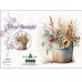 FLORAL BEAUTIES GREETING CARD Floral Bucket 8